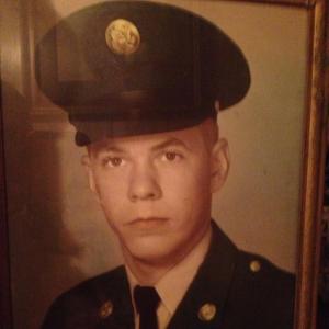 My dad before he was my dad. Back in his army days. Love you Daddy!